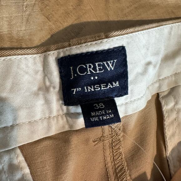 J. Crew Factory 7" Flex Chino Short British Khaki 38 - Picture 3 of 9
